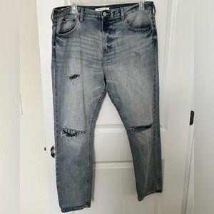 PacSun Slim Taper Distressed Jeans - size 36x32